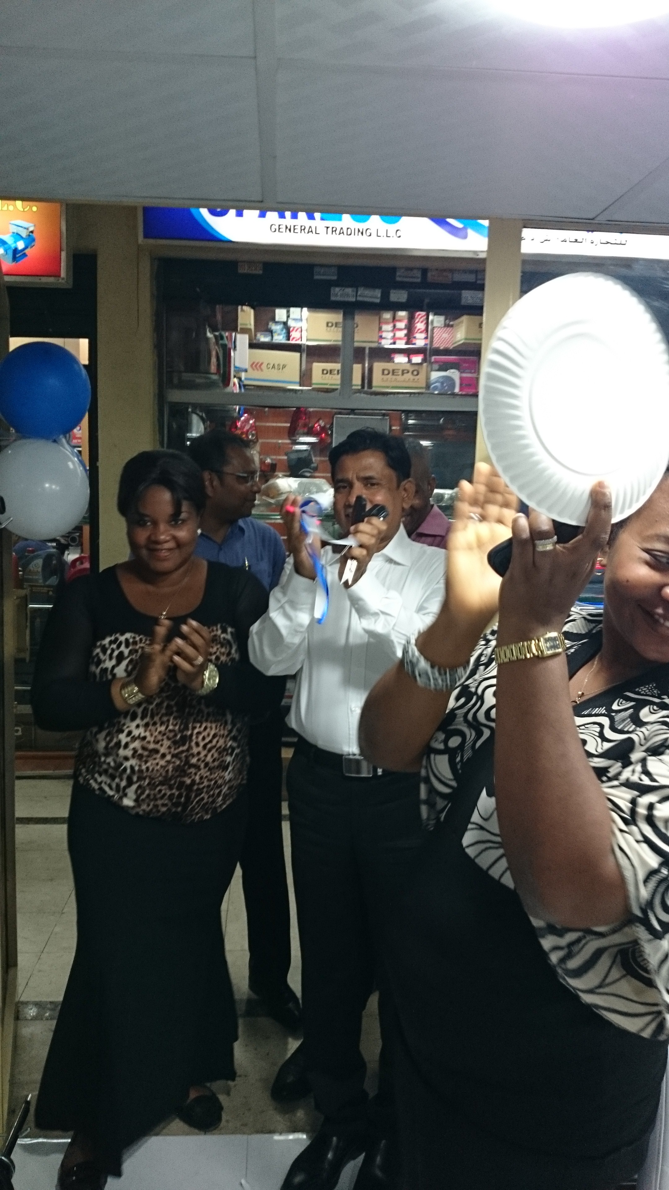 Mohd Abul Hashem cuts the ribbon